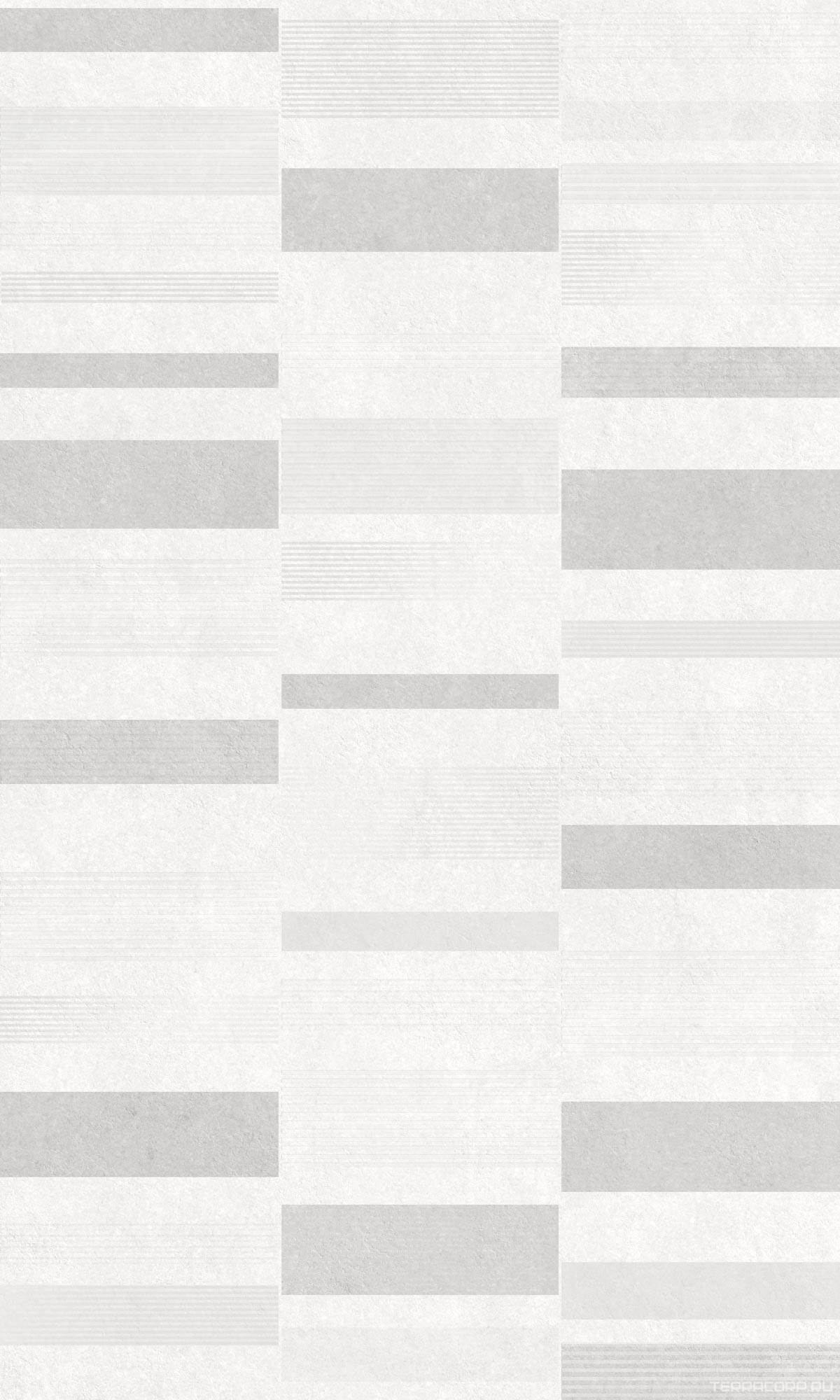 Керамическая плитка Gracia ceramica Industry white decor 01 30x50 Белый, фото 4