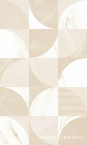 Керамогранит Gracia ceramica Marmaris  beige wall 03 30x50 Бежевый 