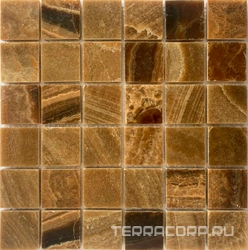 Мозаика из камня на сетке М20-349-48Р ZZ 30.5x30.5