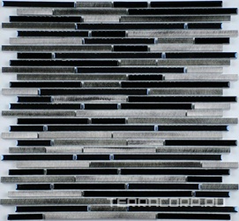Мозаика из стекла на сетке SK10-182 ZZ 30x30