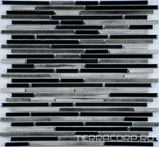 Мозаика Спектр-М Микс стекло Мозаика из стекла на сетке SK10-182 30x30 Комбинированный 