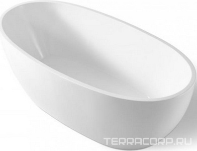 Ванна1700х820хh570мм, акрил, отдельностоящая, БЕЗ перелива, пробка слива цв.хром в комплекте, BelBagno ZZ BelBagno Универсал BB69-1700-W0