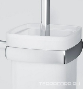 Ерш настенный, хром/стекло, хром,  AMPM Gem A9033400