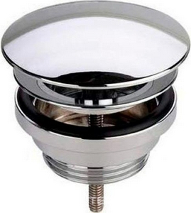 Донный клапан 1/4" для стеклянной столешницы (цв.хром) Eurolegno ZZ Eurolegno Dolcevita EU0722008