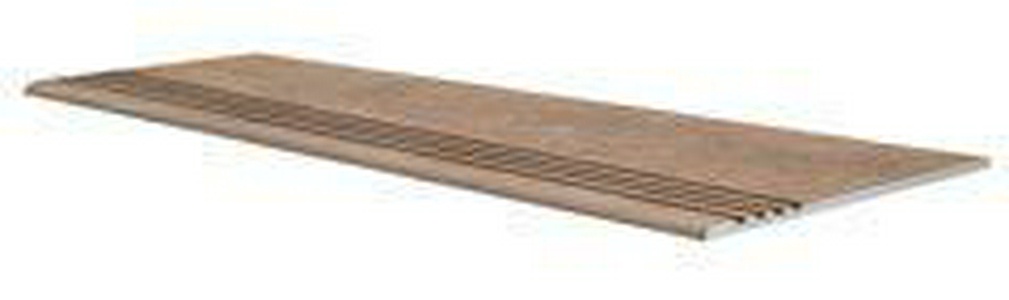 Ступени ONDA Королевская дорога Ступень Стандарт Проходная  коричневый светлый обрезной  (n020765) 29,6x119,5 Коричневый 