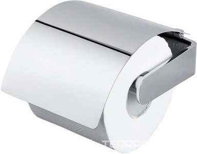 Держатель для туалетной бумаги с крышкой (цв. хром)  ХХ AMPM Inspire A50341400