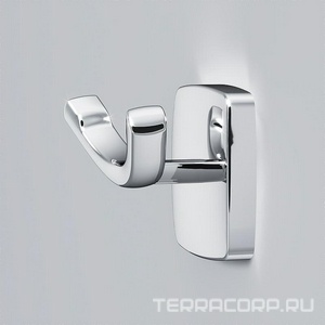 Двойной крючок, хром,  AMPM Gem A9035600