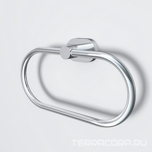Полотенцедержатель-кольцо, хром,  AMPM Sense L A7434400