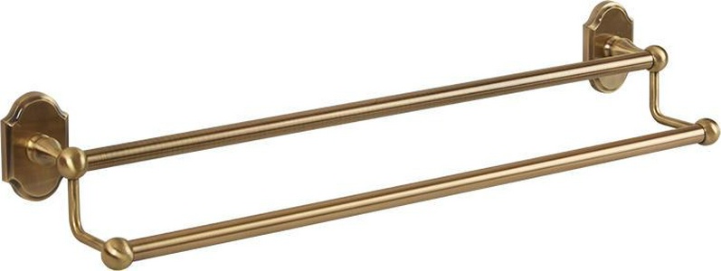 Полотенцедержатель двойной 60 см., бронза XX Veragio Stanford VR.STD-7722.BR