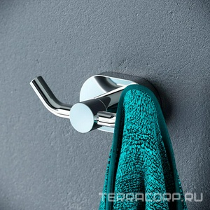 Крючок двойной для полотенец, хром,  AMPM Sense L A7435600