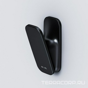 Крючок для полотенец    черный ZZ AMPM Inspire 2.0 A50A35522