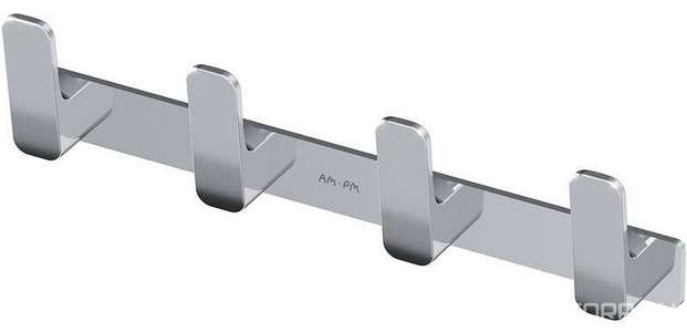 Набор крючков для полотенец  Func, цвет хром ZZ AMPM FUNC A8F35900