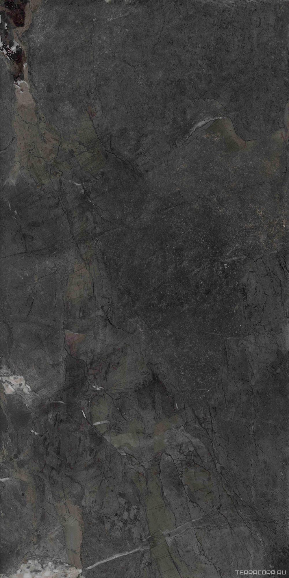 Керамический гранит (керамогранит) ceramica rubiera IROC black zz 60x120 черный, фото 5