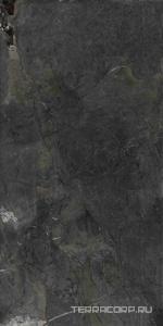 Керамический гранит (керамогранит) ceramica rubiera  IROC black zz 60x120 черный 