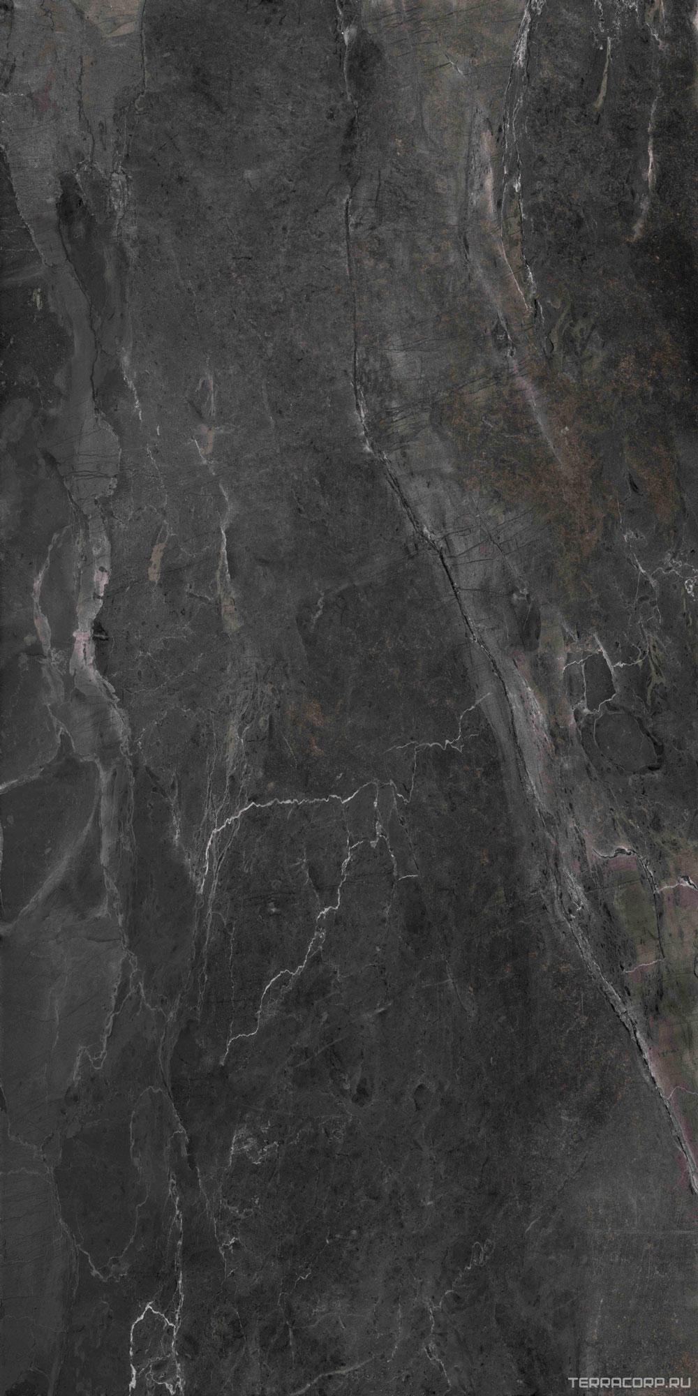 Керамический гранит (керамогранит) ceramica rubiera IROC black zz 60x120 черный, фото 7