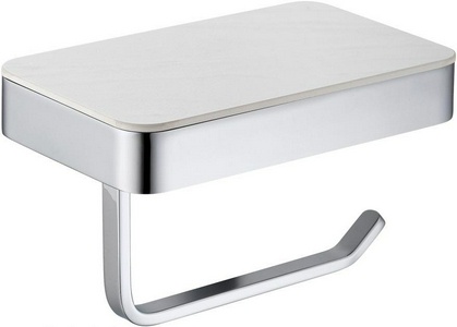 Держатель для т/б, с полкой для телефона, (цв. хром),  ZZ Abber Westen AA1730