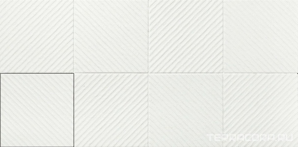 Керамогранит APE Ceramica Esencia Material Gon Natural 20x20 Белый 
