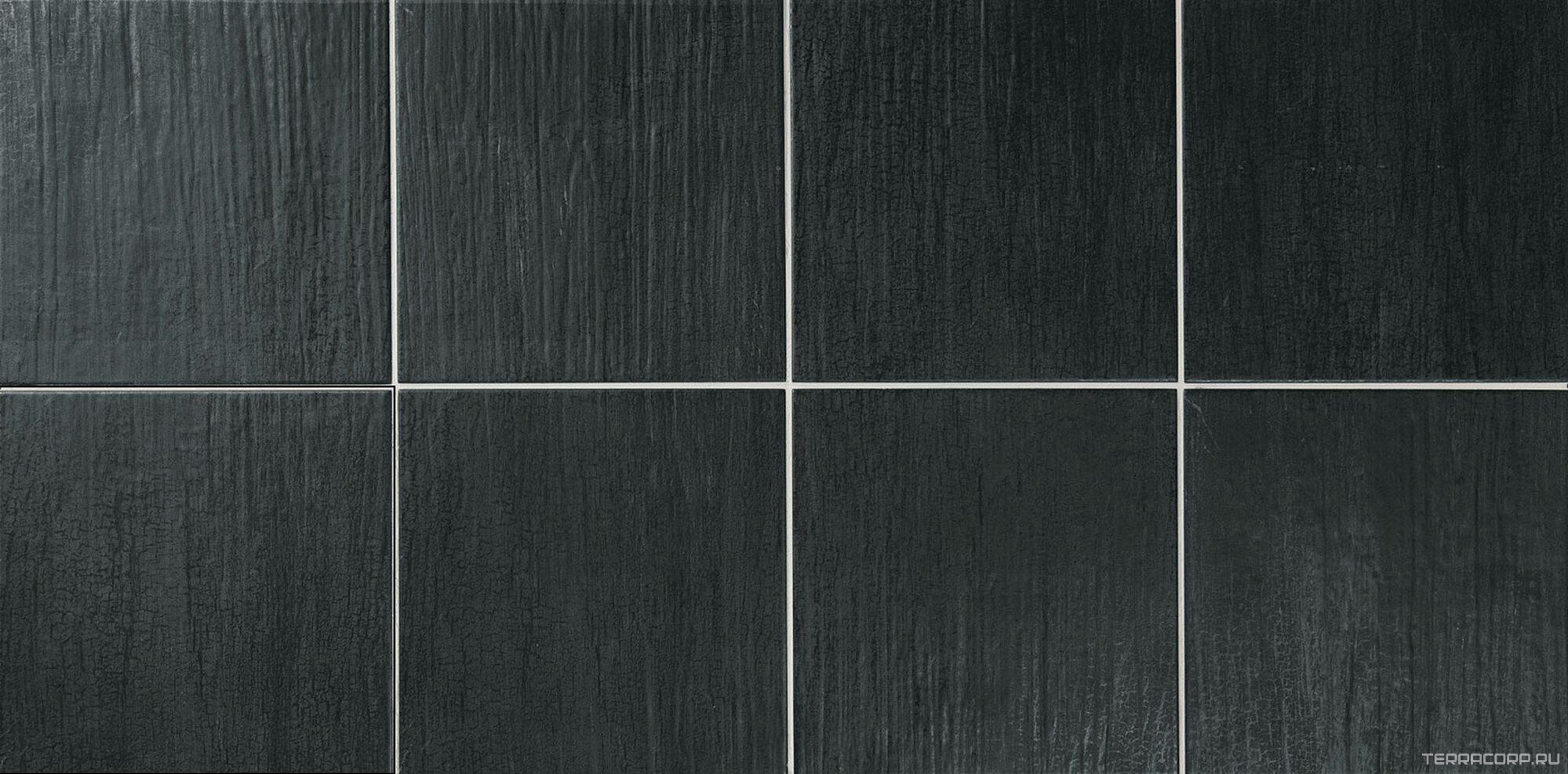 Керамогранит APE Ceramica Esencia Material Flame Black 20x20 Черный, фото 6