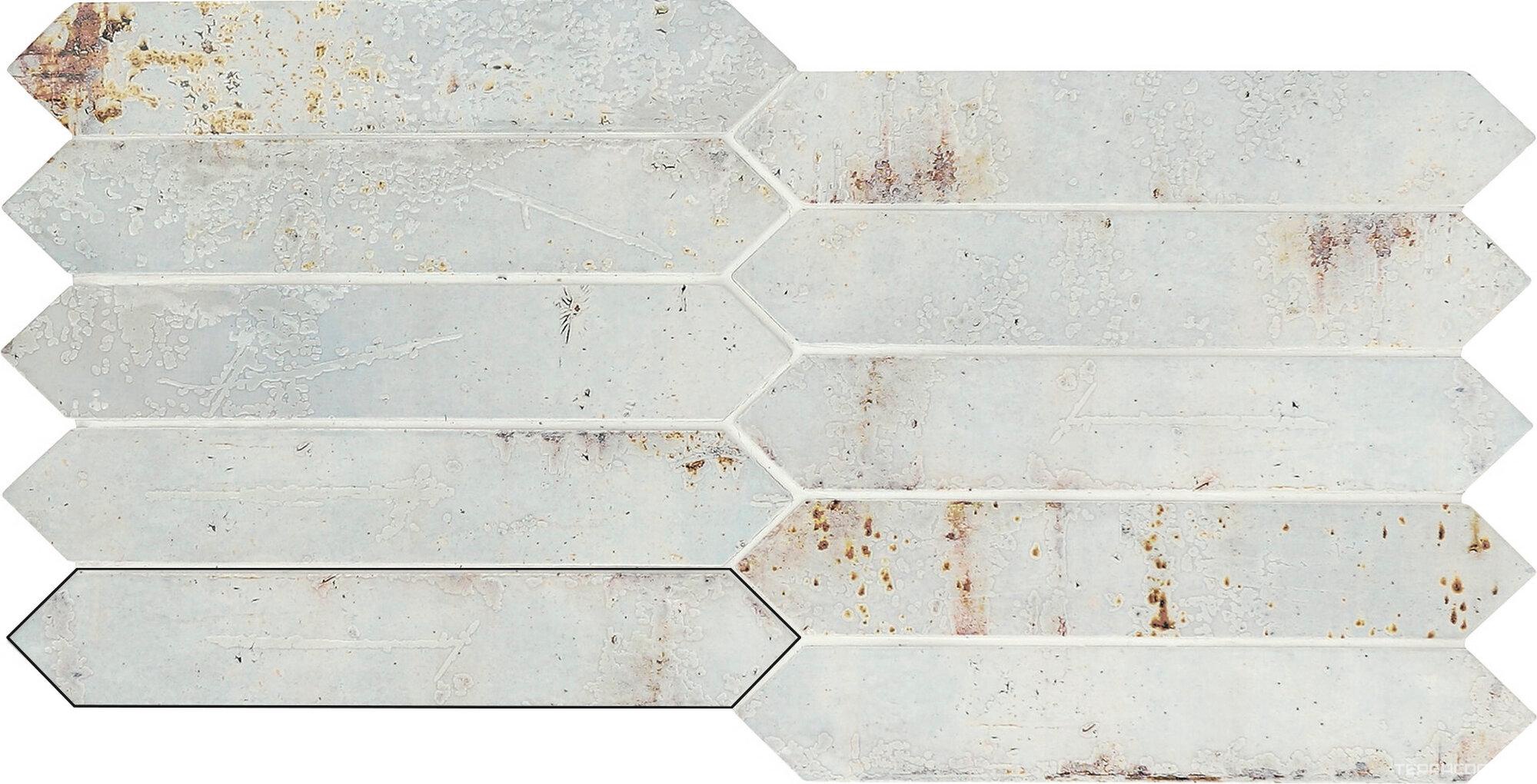 Керамическая плитка APE Ceramica Grunge Picket Oxid ZZ4,3x24,3 Серый, фото 4