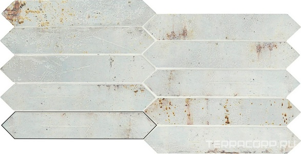 Керамическая плитка APE Ceramica Grunge Picket  Oxid  ZZ4,3x24,3 Серый 