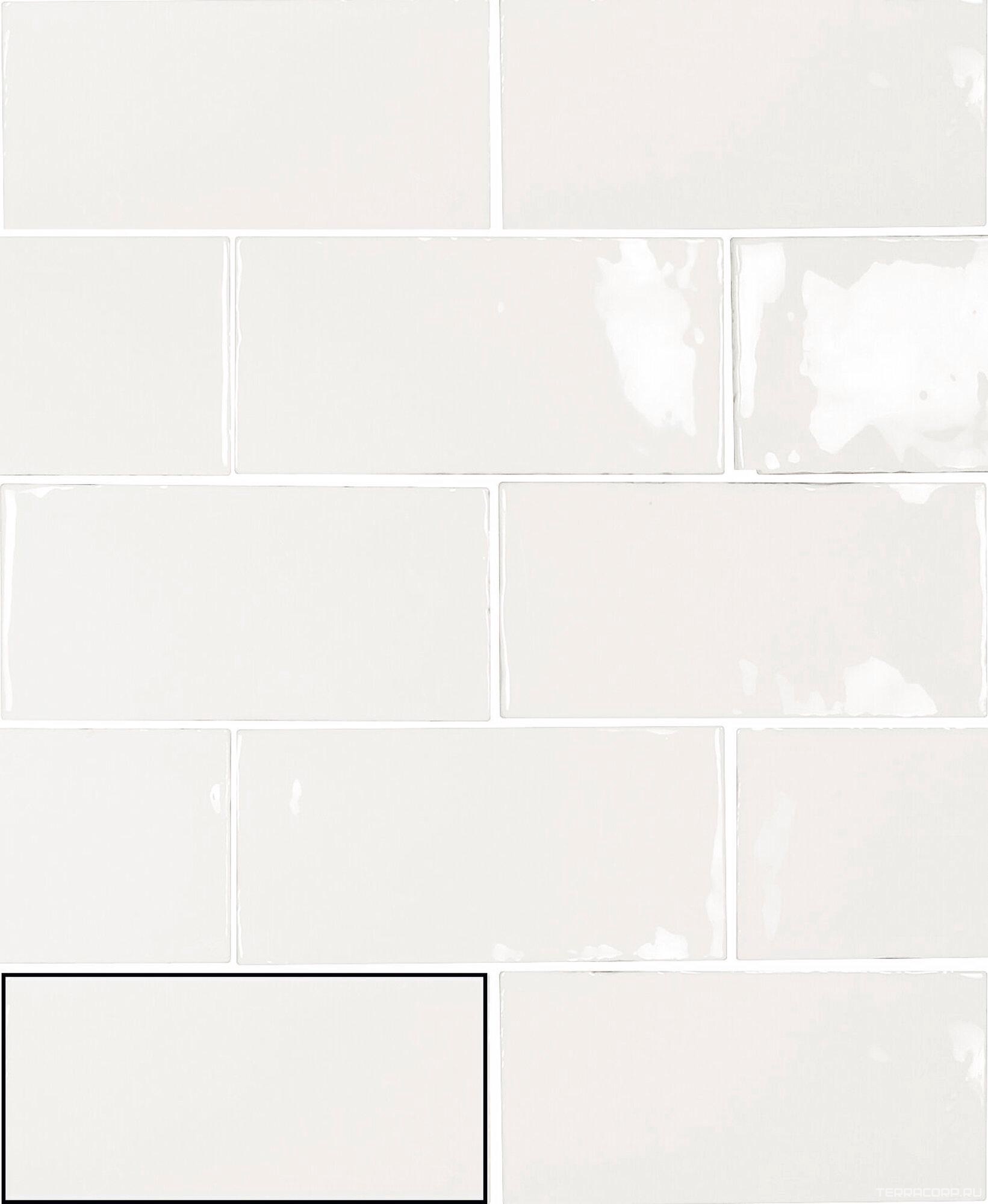 Керамическая плитка APE Ceramica Memories White 6.5x13 Белый, фото 4