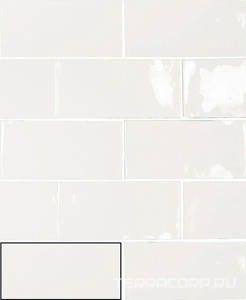 Керамическая плитка APE Ceramica Memories  White 6.5x13 Белый 