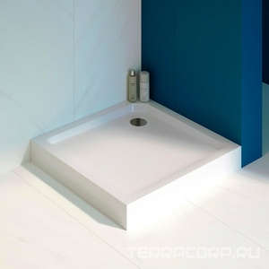 Поддон для душа, акриловый, 90х90 см, без сифона, ZZ RGW Универсал 12350199-01