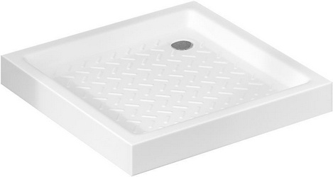 Поддон для душа, квадрат, 90х90хh10см, без сифона, (керамика цв.белый), RGW ZZ