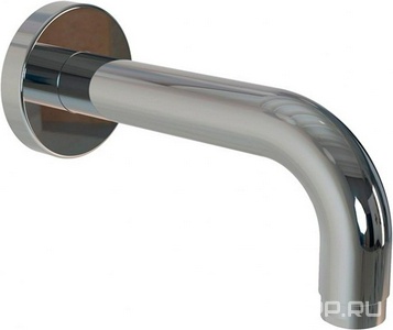 Излив настенный 190мм, (цв.брашированный никель PVD (PW)),  ZZ Paini Cox 78PW207CAN19