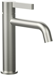 Смеситель для раковины, без д/к, (цв.брашированный никель), Villa ZZ