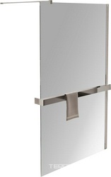 Душевая перегородка 1200хh2000мм, правая/левая, (стекло прозрачное 8мм, поперечн. укорачиваемый кронштейн 1200мм, фурнит.цв.хром), Walk-In ZZ