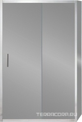 Душевой уголок 1100х800хh1900мм, прямоуг., правый/левый, (стекло прозрачное 6мм, фурн.цв.хром), Garda ZZ