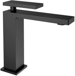 Смеситель для раковины, без д/к, (цв.черный матовый), Dice ZZ