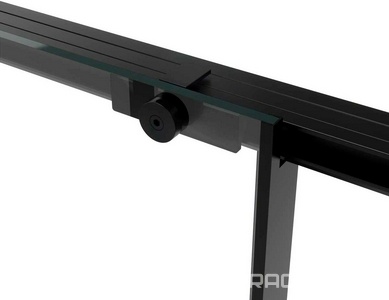 Душевой уголок 1000х800хh2000мм, прямоуг., правый/левый, (стекло прозрачное 6мм Easy Clean, фурн.цв.черный),  ZZ Vincea Slim Soft VSR-1SS8010CLB