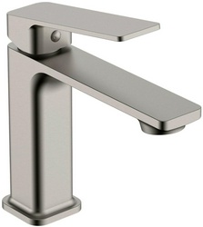 Смеситель для раковины, без д/к, (цв.брашированный никель), Core ZZ