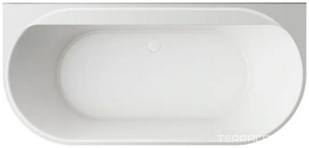 Ванна 1700х800хh580мм, пристенная, интегрир.слив перелив, д/к в цвет ванны в компл.,(акрил цв.белый), Vincea ZZ Vincea Ванны VBT-621