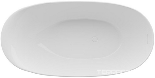 Ванна 1700х850хh580мм, отдельностоящая, интегрир.слив перелив, д/к в цвет ванны в компл., (акрил цв.белый), Vincea ZZ