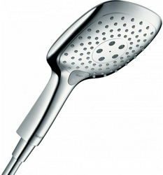 Душевая лейка, 3 типа струи, (цв.хром),  Select E ZZ Hansgrohe Raindance 26551000