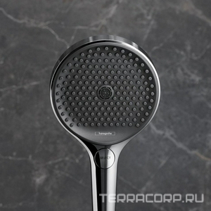 Душевая лейка (цв.хром),  130 3jet ZZ Hansgrohe Rainfinity 26864000