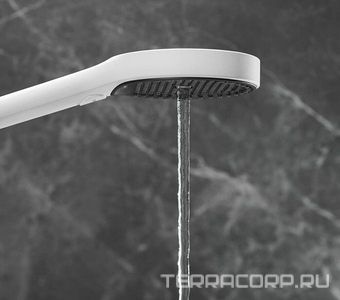 Душевая лейка (цв.матовый черный),  130 3jet ZZ Hansgrohe Rainfinity 26864670