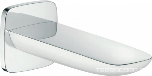 Излив для ванны, встраиваемый в стену, 3/4, декор.чашка в компл., цв.хром/белый,  ZZ Hansgrohe PuraVida 15412400