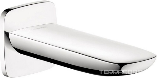 Излив для ванны, встраиваемый в стену, 3/4, декор.чашка в компл., (цв.хром),  ZZ Hansgrohe PuraVida 15412000