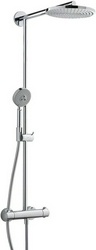 Смеситель для душа (термостат) в компл. верх. душ 240 мм, ручной душ, шланг,  AIR 100 3jet, Raidance Showerpipe XX Hansgrohe Raindance 27160000