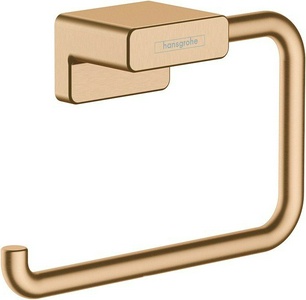 Держатель для туалетной бумаги, (цв.шлиф.бронза),  ZZ Hansgrohe AddStoris 41771140