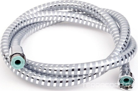 Шланг для душа, пластиковый со спиральным покрытием, 2,00м, 1/2 x 1/2, Metaflex Hansgrohe, ZZ Hansgrohe Комплектующие 28264000