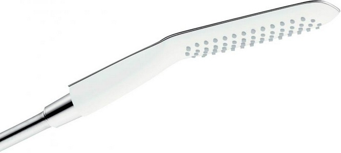 Ручной мини-душ 120 1jet, (цв. белый/хром),  KL Hansgrohe PuraVida 28558400