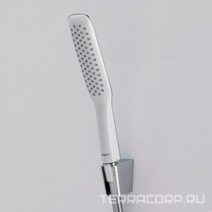 Ручной мини-душ 120 1jet, (цв. белый/хром),  KL Hansgrohe PuraVida 28558400