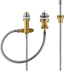 Скрытая часть для встраиваемого в борт на 3 отв. смесителя для ванны, Hansgrohe ZZ Hansgrohe Универсал 13439180