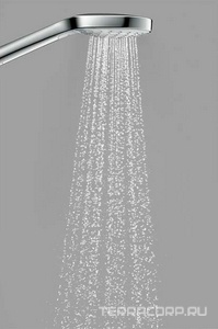 Ручной душ, 1 тип стри Rain, (цв. белый/хром),  Select S 1jet ZZ Hansgrohe Croma 26804400