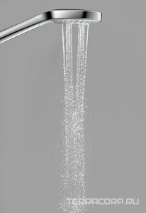 Ручной душ  d=110мм, (цв.белый/хром)  Select S ZZ Hansgrohe Croma 26800400